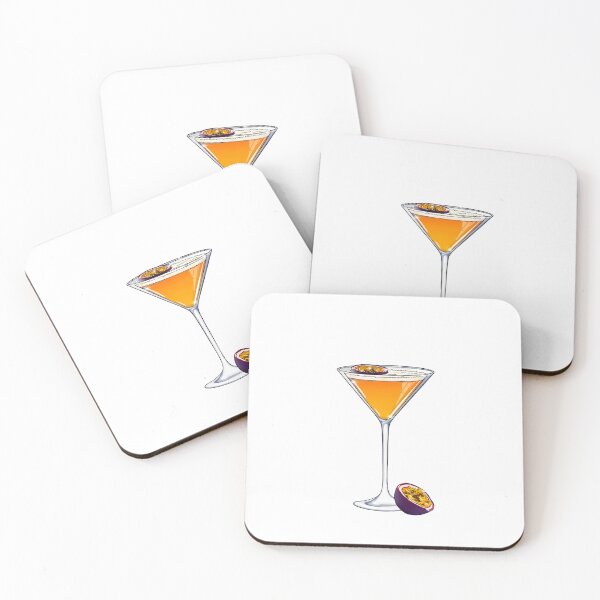 Item preview, Pornstar Martini - small logo - white designed and sold by Coloursplashnl.