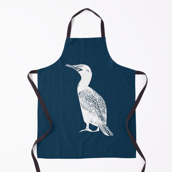 Item preview, Neotropic Olivaceous Cormorant White Design designed and sold by designsasstultd.