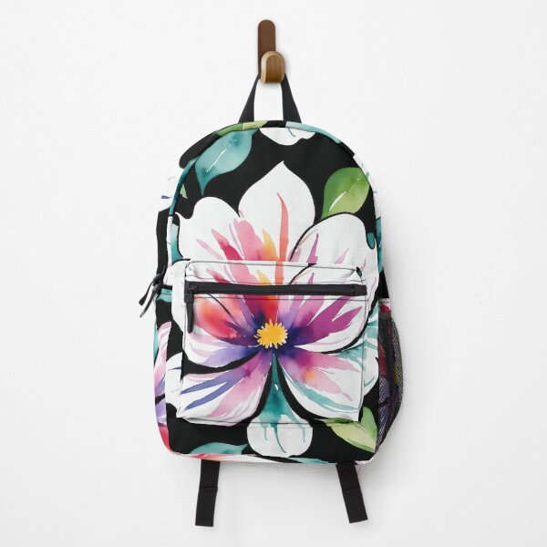 Item preview, Colorful stylish minimalist abstract flowers water color designed and sold by yeekazar.
