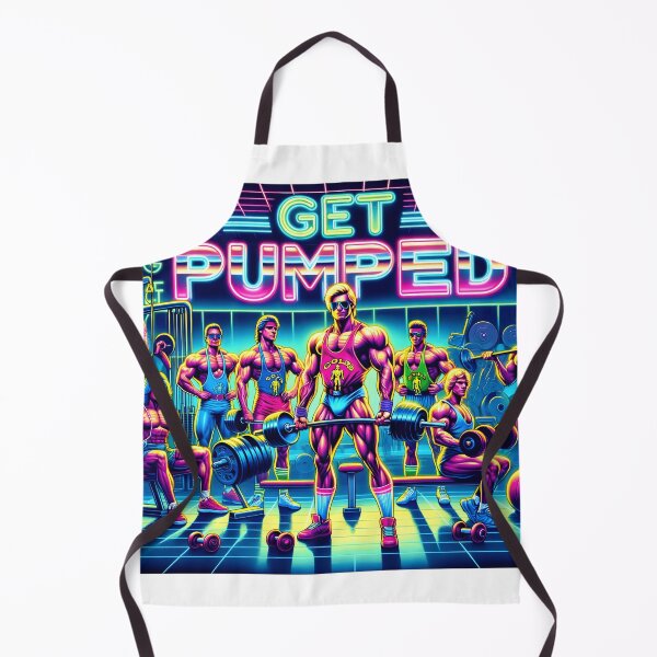 Item preview, GET PUMPED , 80s Gym Inspired designed and sold by GPrint001.
