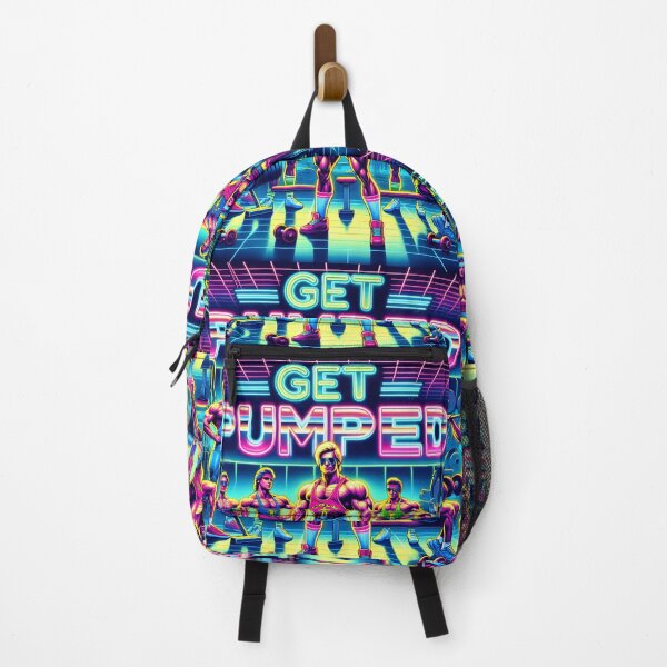 Item preview, GET PUMPED , 80s Gym Inspired designed and sold by GPrint001.