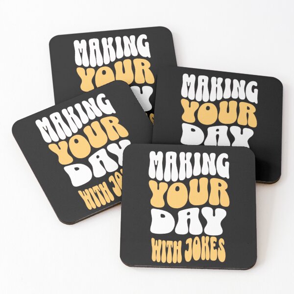 Item preview, Making Your Day With Jokes | T-Shirt designed and sold by NicolasGlowArt.