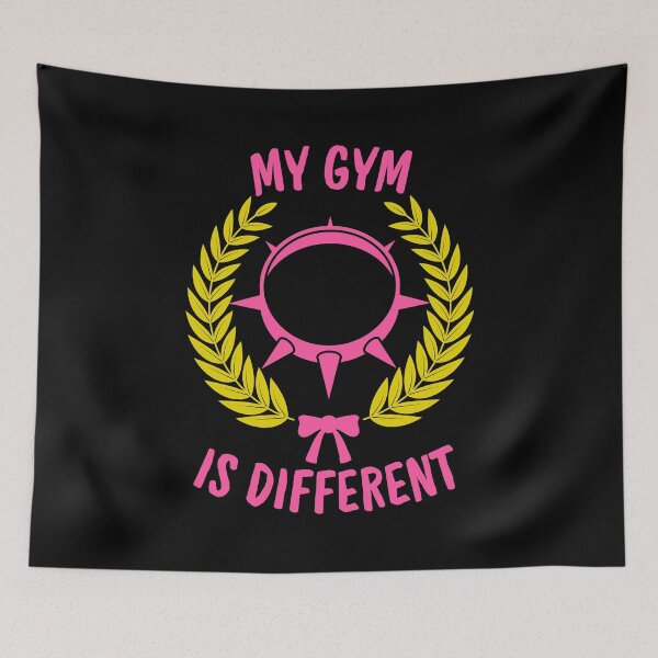 Item preview, My Gym is Different Collar Pink Sissy Femboy designed and sold by SISSY4SISSIES.