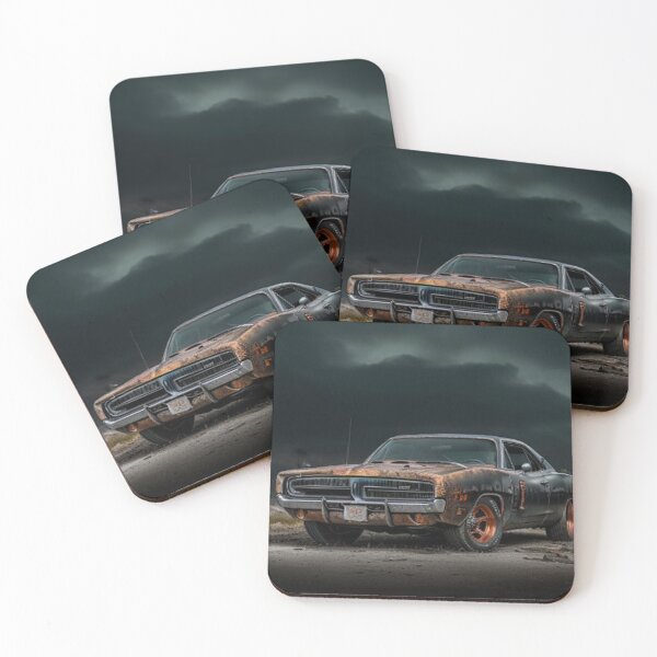 Item preview, The Haunting  Muscle Car at Deserted Junk Yard designed and sold by TheDarkWardrobe.