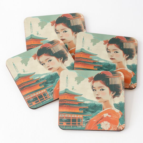Item preview, Radiant Kimono, Sunset Splendor designed and sold by Retro Type.