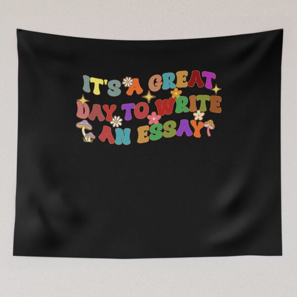 Item preview, It's A Good Day To Write An Essay English Teacher Groovy designed and sold by justbejoker.