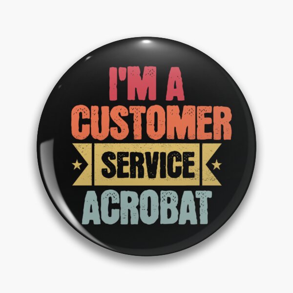 Item preview, I'm Customer Service Acrobat | T-Shirt designed and sold by NicolasGlowArt.