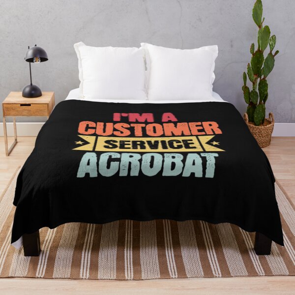 Item preview, I'm Customer Service Acrobat | T-Shirt designed and sold by NicolasGlowArt.