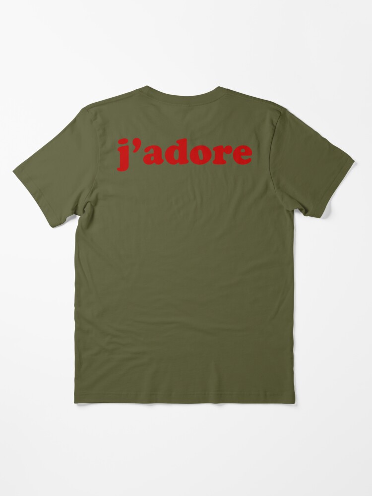 J'adore - French for 'I adore it' Essential T-Shirt for Sale by  Francophile