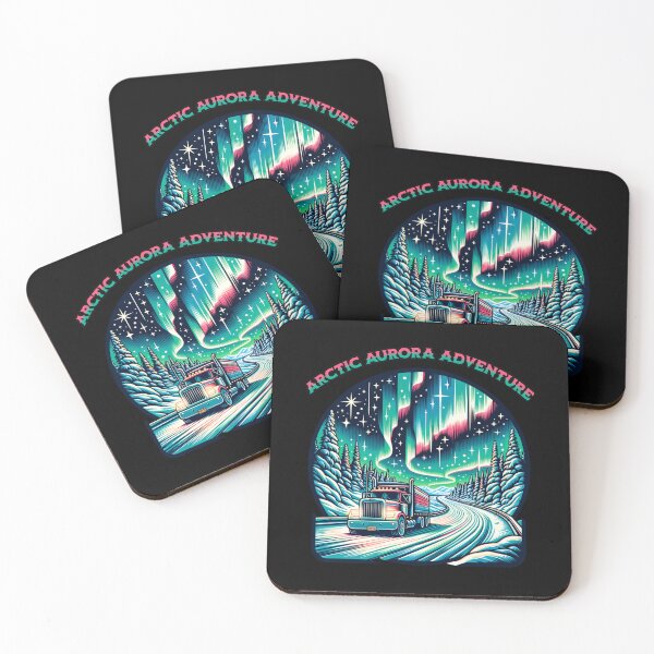 Item preview, Dalton highway - Dalton highway Alaska - Arctic aurora adventure designed and sold by JansenGS.