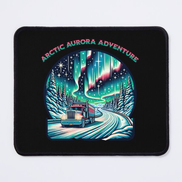 Item preview, Dalton highway - Dalton highway Alaska - Arctic aurora adventure designed and sold by JansenGS.