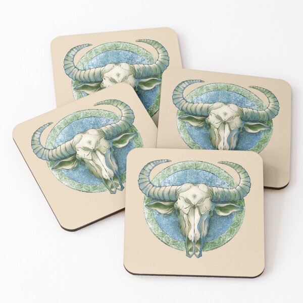 Item preview, Buffalo skull mandala designed and sold by AngeMNunez.