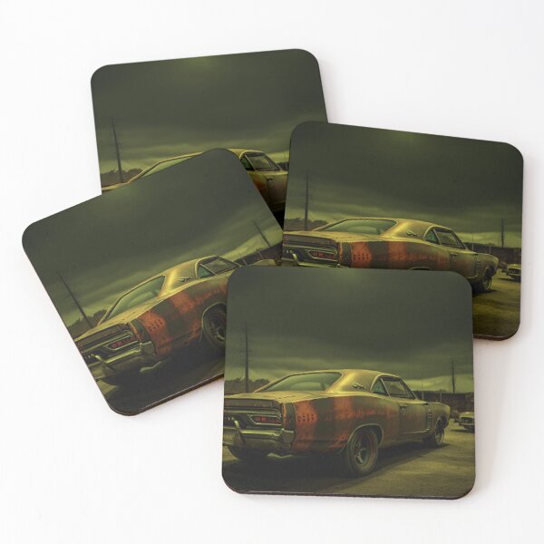 Item preview, The Haunting  Muscle Car at Deserted Junk Yard designed and sold by TheDarkWardrobe.