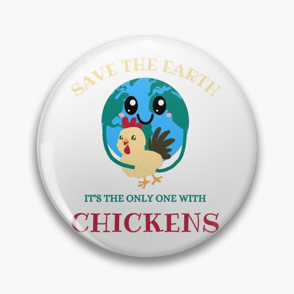 Item preview, Save the earth its the only one with chickens funny earth day designed and sold by Lulustarfox.