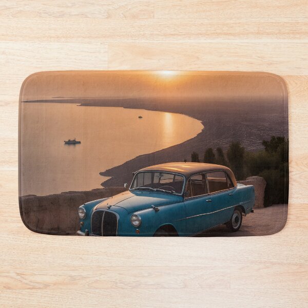 Item preview, classic car on the coast designed and sold by ViktorVigo.