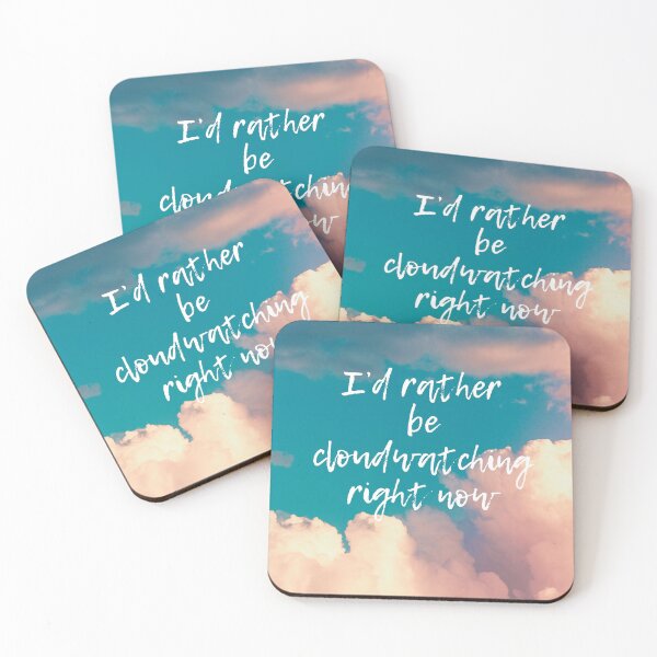 Item preview, I'd rather be cloudwatching right now designed and sold by Yanka22013.