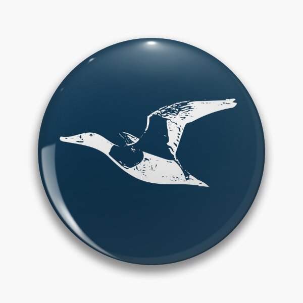 Item preview, Male Northern Shoveler White Design  designed and sold by designsasstultd.