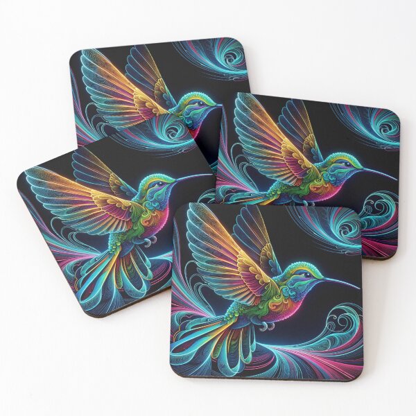 Item preview, Neon Hummingbird Dance designed and sold by T-NeonSt.