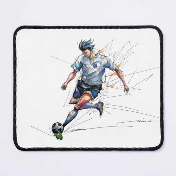 Item preview, Goal-Bound Glory: The Dynamic Soccer Striker designed and sold by GL!TCH LAB.