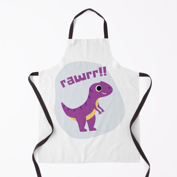 Item preview, Cute Purple Dinosaur Cartoon Kawaii Rawr Sharp Teeth Funny designed and sold by hiunlimit.
