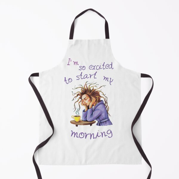 Item preview, Funny text about welcoming a new day designed and sold by MagelliShop.
