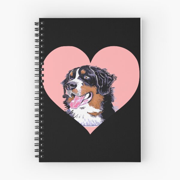Item preview, PERRO DE MONTAÑA DE BERNA BERNER CORAZÓN ROSA designed and sold by Marni Scofidio Desi9ns.