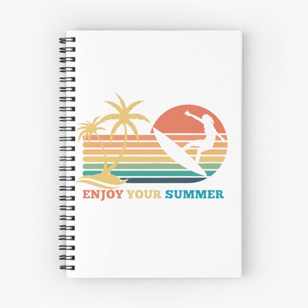 Item preview, Enjoy Your Summer 2024 Surfing Palm  Sun colors designed and sold by Vignola7.