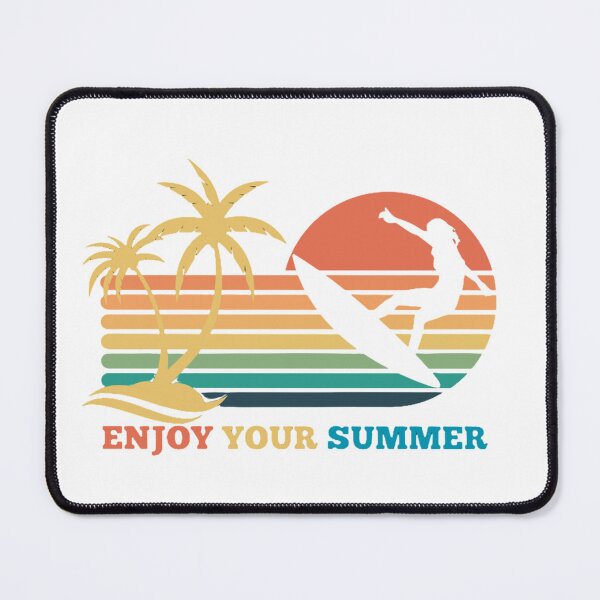 Item preview, Enjoy Your Summer 2024 Surfing Palm Sun colors designed and sold by Vignola7.