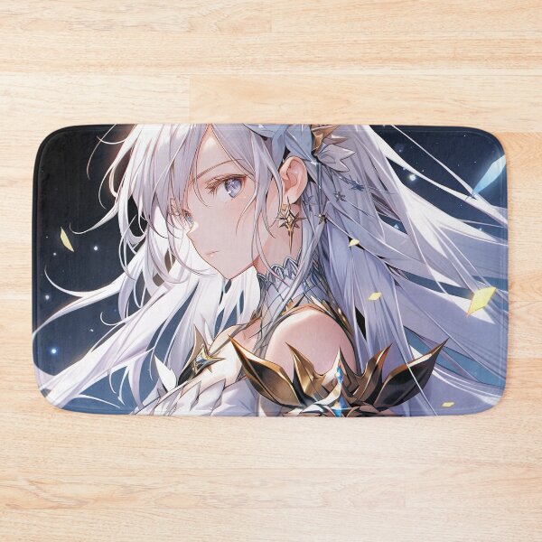 Item preview, Silver Hair Stellar Guardian Anime Girl designed and sold by bubblegoth.