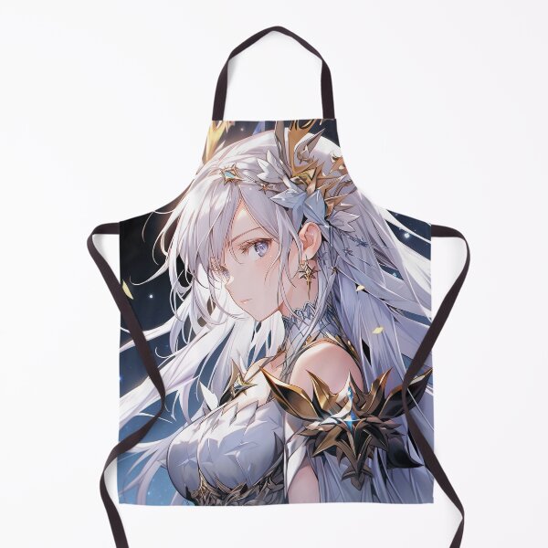 Item preview, Silver Hair Stellar Guardian Anime Girl designed and sold by bubblegoth.