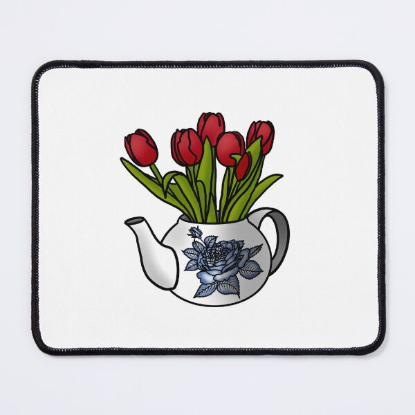 Item preview, Teapot Vase designed and sold by honeybeepaper.