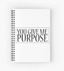 Cuaderno de espiral PROPÓSITO