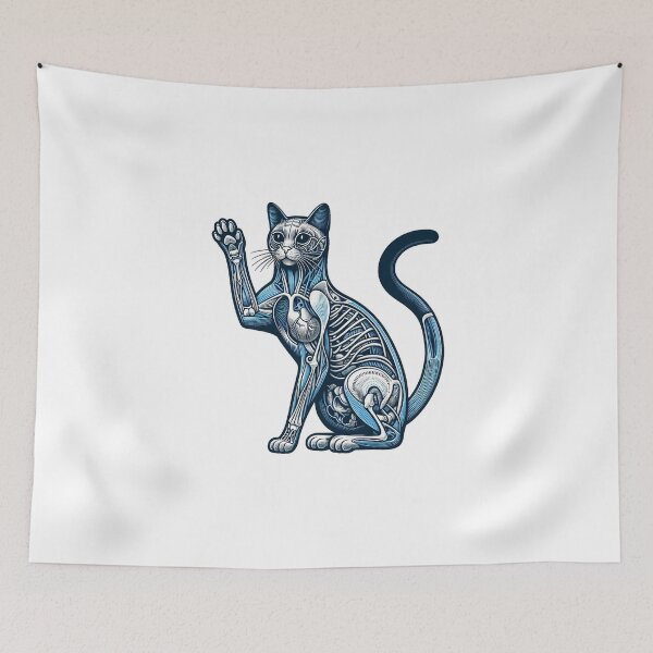 Item preview, cat anatomy designed and sold by wizooo411.