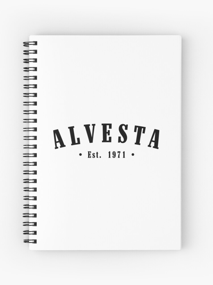 Thumbnail 1 of 3, Journal, Alvesta Kronoberg County Sweden Est. 1971 Black Letter Sverige designed and sold by establishedwear.
