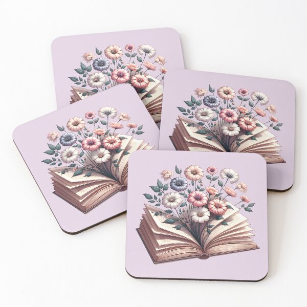 Item preview,  Reading addiction. Vintage Floral Book Bloom Illustration. designed and sold by Unitepeople.
