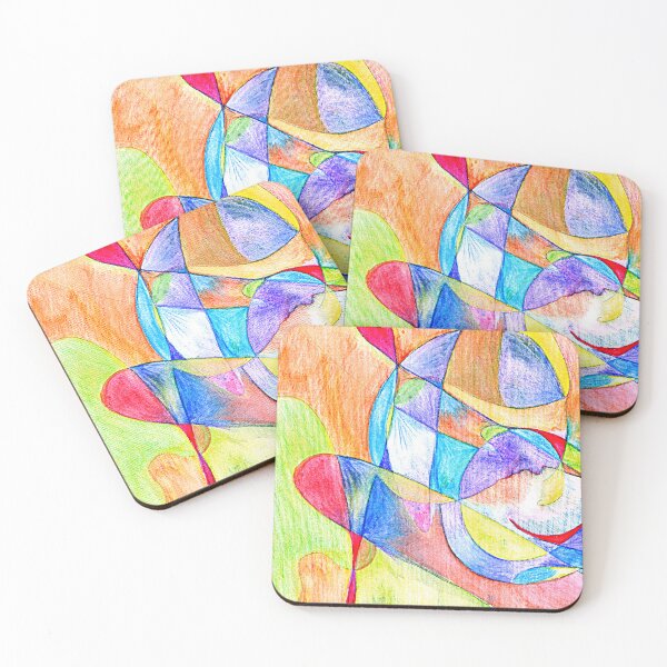 Item preview, Abstract Bright Light Shapes designed and sold by ArtiClari.