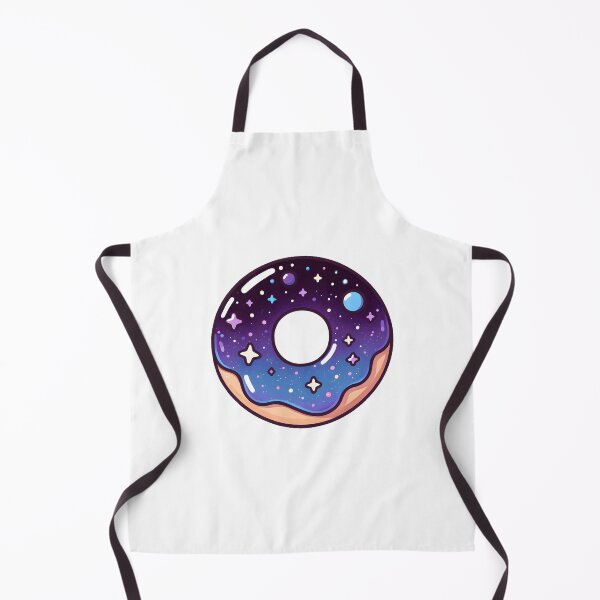 Item preview, Galaxy Donut with Stars and Planets designed and sold by UmbrellaStudio1.