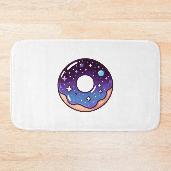 Item preview, Galaxy Donut with Stars and Planets designed and sold by UmbrellaStudio1.