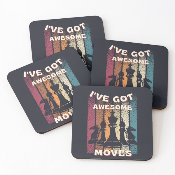 Item preview,  I've Got Awesome Moves Chess Player, Funny Chess Board - Chess Game Lover designed and sold by ZACK ART.