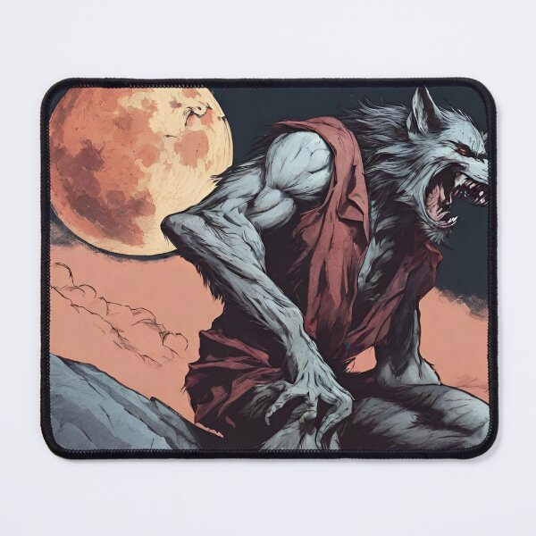 Item preview, Werewolf on the rock designed and sold by JDGeoShop.