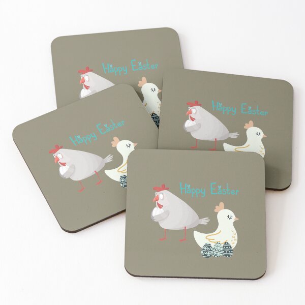 Item preview, Funny Easter with Hen designed and sold by esao.