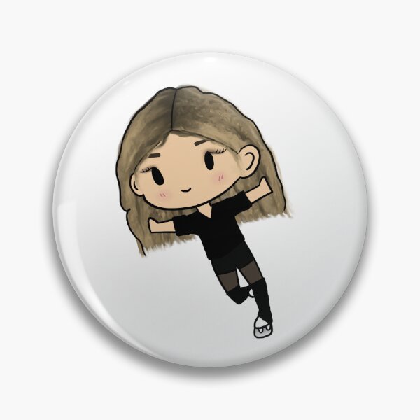 Item preview, Figure Skater Violet Wolff designed and sold by Amanda Urban.