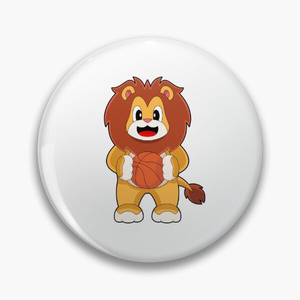 Item preview, Lion Basketball player Basketball designed and sold by Snabdesign84.