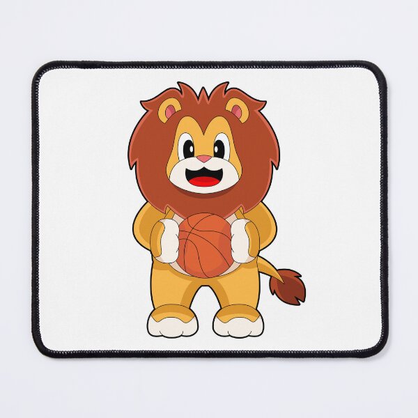 Item preview, Lion Basketball player Basketball designed and sold by Snabdesign84.