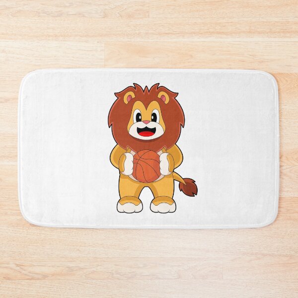 Item preview, Lion Basketball player Basketball designed and sold by Snabdesign84.