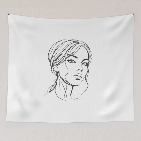 Item preview, illustrated girl designed and sold by ViktorVigo.