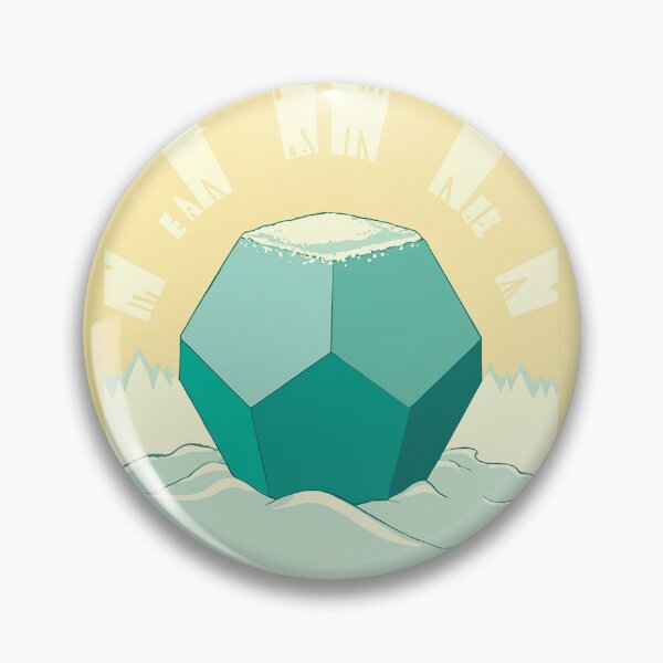 Item preview, Dodecahedron Shades of Green - One of the Platonic Solids - Digital Drawing  designed and sold by Loving Nature Gifts.