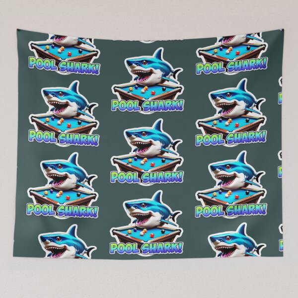 Item preview, Cool Pool Shark designed and sold by TheArtOfPat.
