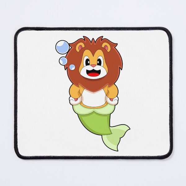 Item preview, Lion Mermaid designed and sold by Snabdesign84.