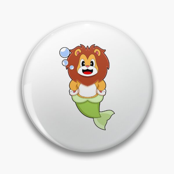 Item preview, Lion Mermaid designed and sold by Snabdesign84.